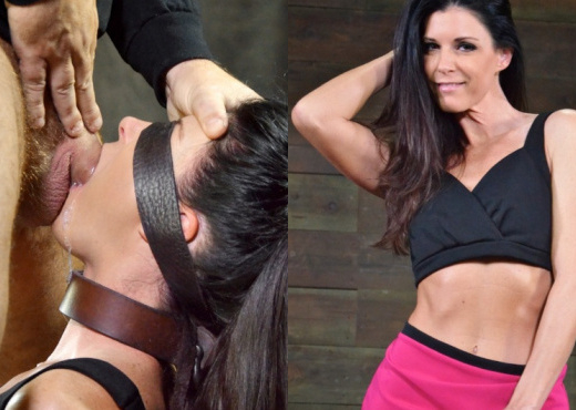 Blindfolded hot MILF slut India Summer has to suck BBC in interracial bondage - Hardcore Picture Gallery