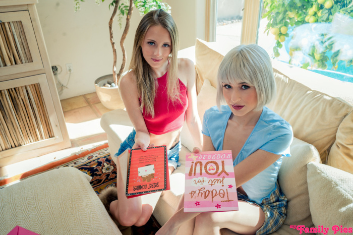 Jessie Saint,Kyler Quinn - Valentines Day Dick In A Bag - S17:E5 - My Family Pies