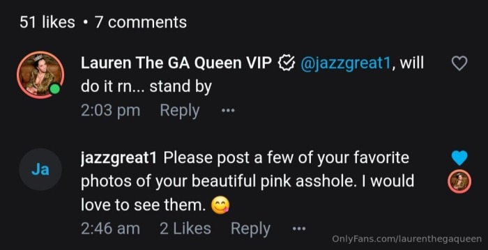 laurenthegaqueen / Lauren The GA Queen VIP - OnlyFans Nudes - Part 3