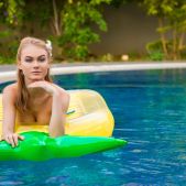 Pineapple In A Pool - Nancy A Gallery