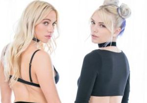 Khloe Kapri & Alex Grey - Horny Threesome With Two Sexy Blondes - Vixen