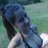 Hot teens with big tits in bikini