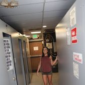 BBC love Adriana Chechik masturbates in gloryhole room