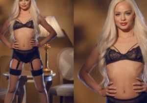 Elsa Jean - Arousing Black Lace - Cherry Pimps