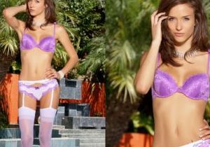 Malena Morgan - Violet Bra - Art Lingerie